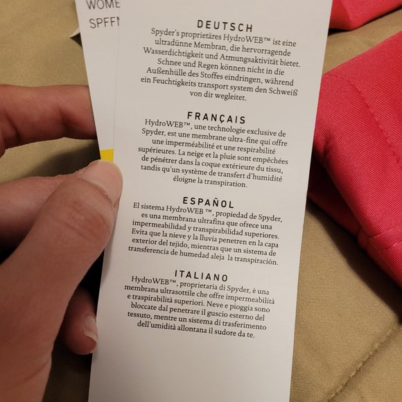 Spyder Women's Jacket BNWT - Picture 10 of 10